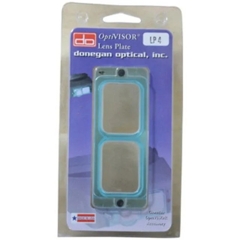 Optivisor Magnifier Lens Plate LP4, 2x Magnification, 10 Focal Distance - 06-032-7